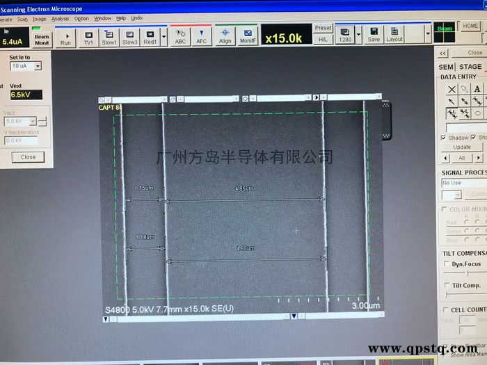 方岛半导体 mems微纳加工 光刻加工 光刻镀膜镀金图形图形化 硅片金属化图形电路图4