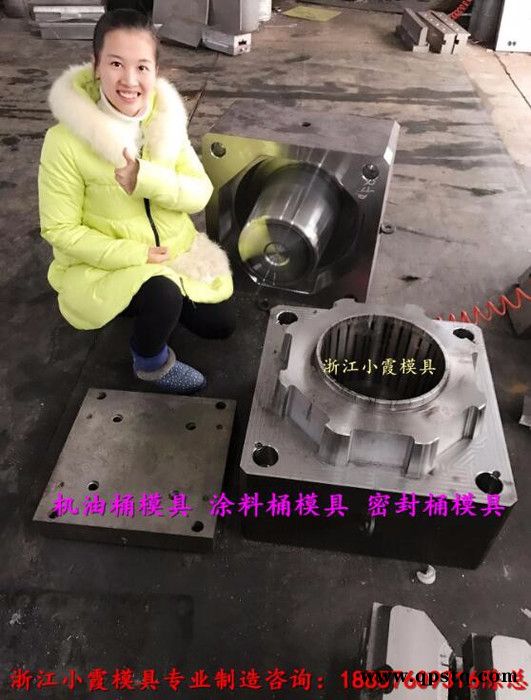 台州做模具 化工塑料桶八角模具 密封塑料桶八角模具 机油塑料桶八角模具 防冻液塑料桶八角模具图2