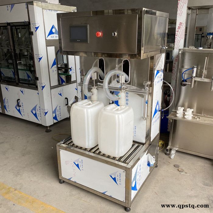 10升半自动大桶液体称重灌装机 大容量润滑油 防冻液灌装机图7