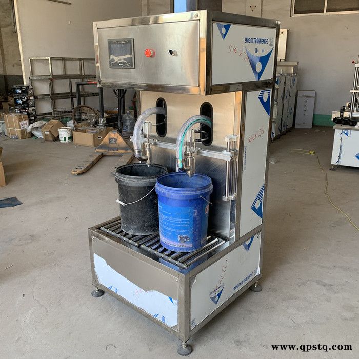 10升半自动大桶液体称重灌装机 大容量润滑油 防冻液灌装机图4