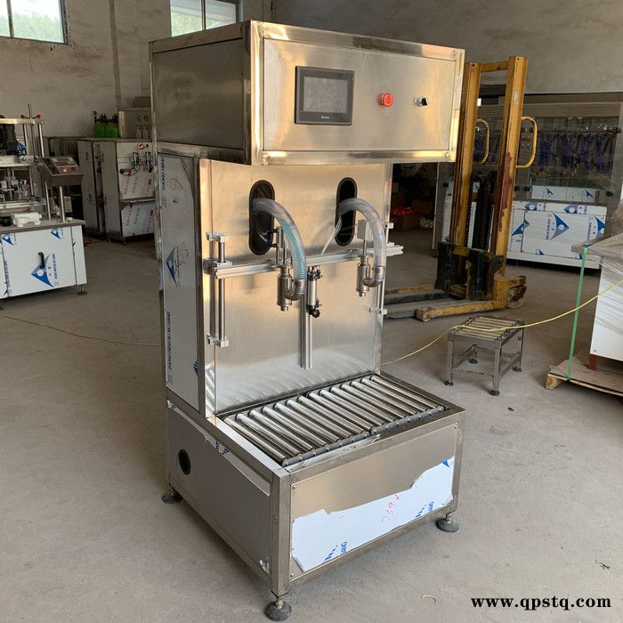 10升半自动大桶液体称重灌装机 大容量润滑油 防冻液灌装机图5