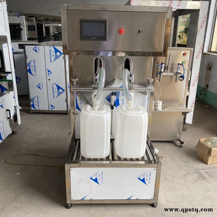 10升半自动大桶液体称重灌装机 大容量润滑油 防冻液灌装机图6