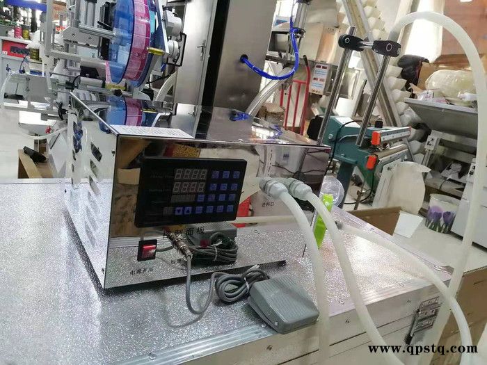 厂家批发润滑油自动灌装机 郑州隔膜泵防冻液 玻璃水自动分装机图7