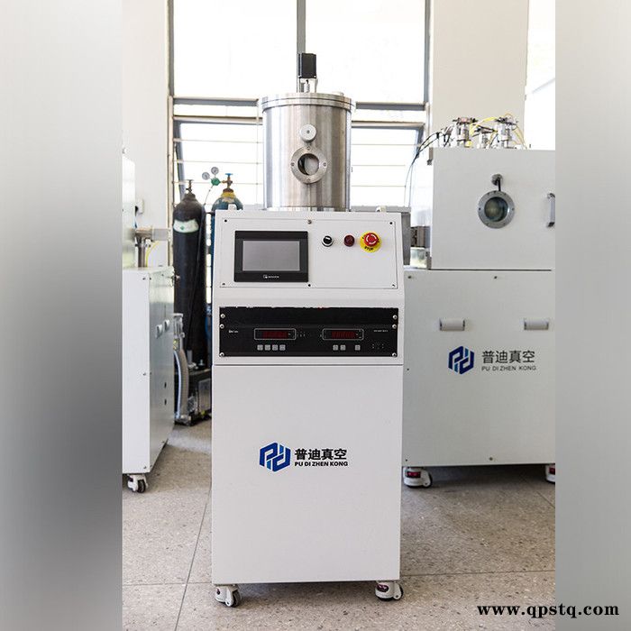 普迪真空科技  PD-400蒸发镀膜机厂家 方形不锈钢腔体、一体式布局、正面可开启门、便于换丝及装料   厂家销售图3