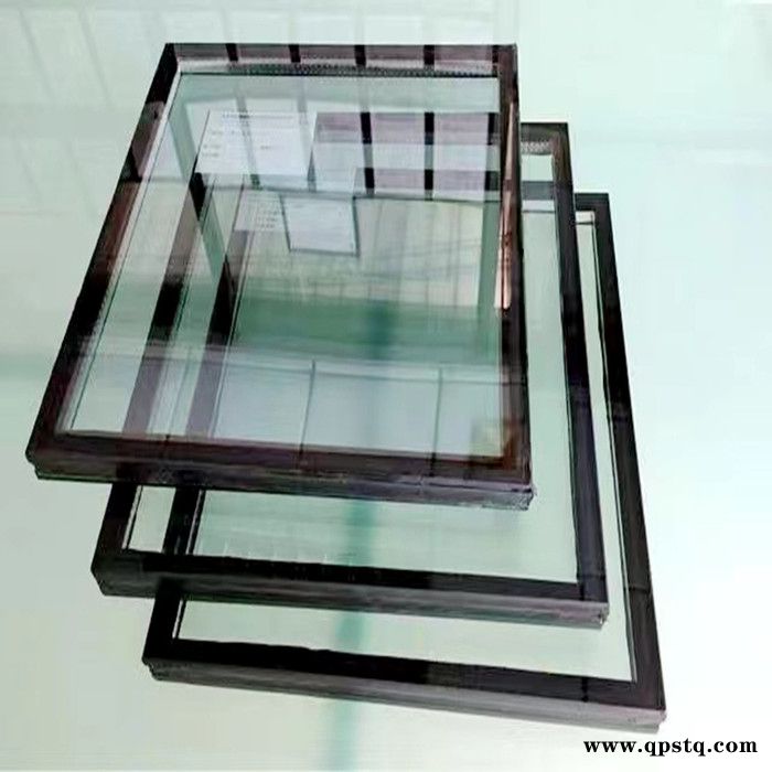 双层中空玻璃厂家直供 中空钢化玻璃 镀膜玻璃 规格尺寸可定制图2