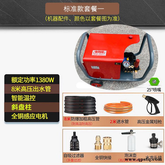 水处理水抢模板结皮福建洗车压力清洗剂清洗高压机设备 鲁图3