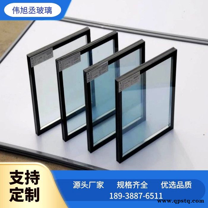 伟旭丞中空钢化玻璃 抗热镀膜玻璃 阳光房作用玻璃 厂家直营售卖图3