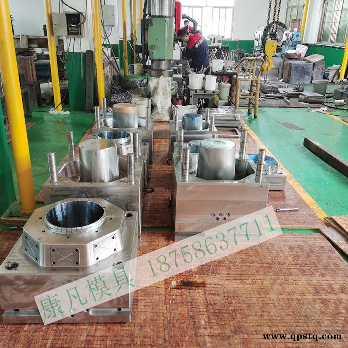 供应浙江注塑塑料模具公司，10升20L防冻液桶模具涂料桶模具图3