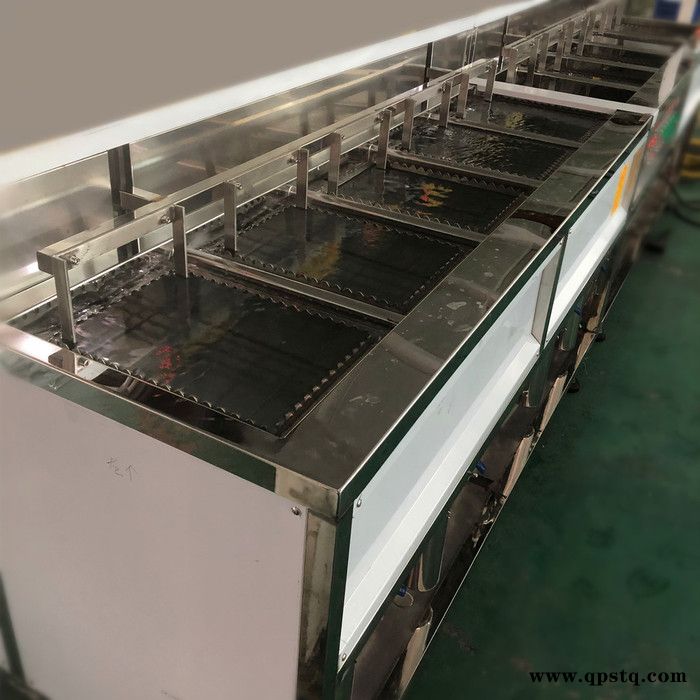 【立岽旭】真空镀膜前清洗线  玻璃超声波清洗设备图2