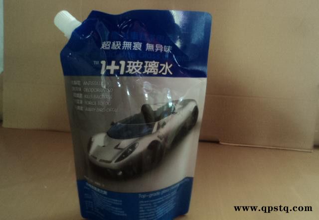 汽车防冻液吸嘴袋 玻璃清洁剂包装吸嘴袋 液体包装吸嘴袋图3