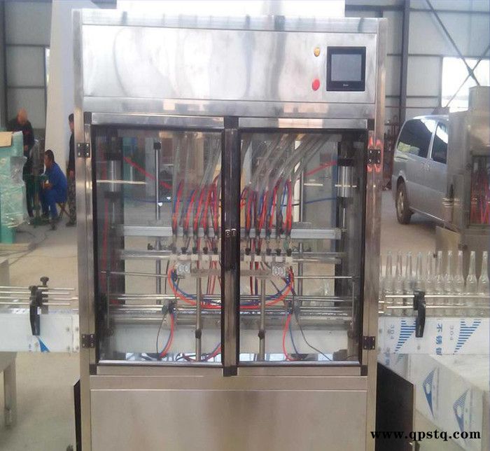 直销定制 全自动灌装机10头白酒直线灌装机 防冻液液体灌装机图3