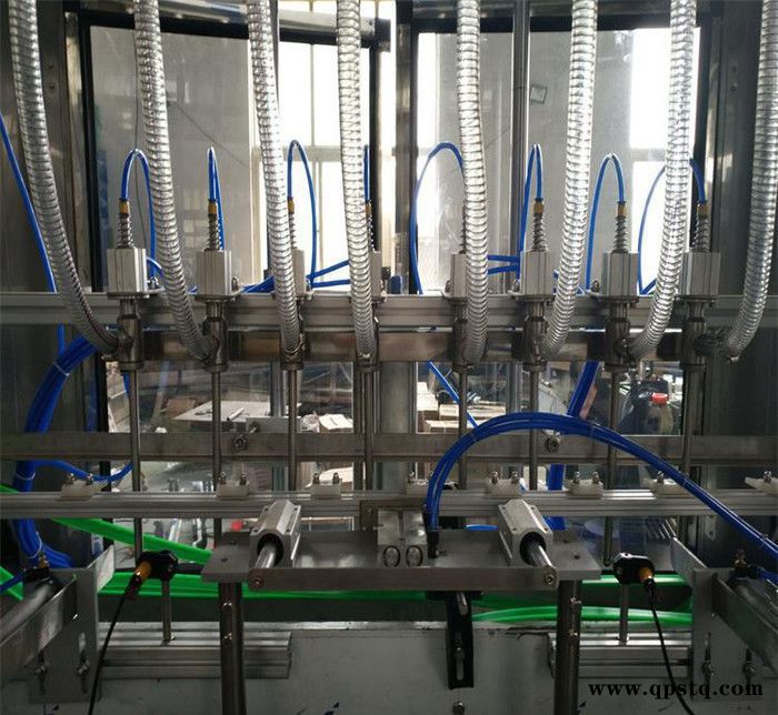 专业直销 酱油醋 酒水灌装机 多头直线防冻液灌装机图3