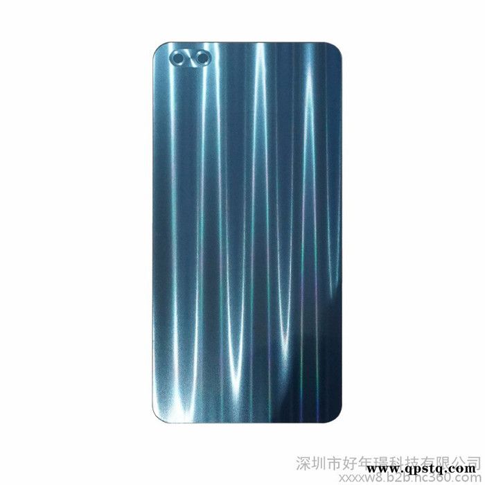 3D光学纹理手机电池盖 UV纹理玻璃手机后盖 电池盖防爆膜材料 电池盖防爆膜纹理片材 手机后盖防爆膜光学镀膜 防爆膜厂家图5