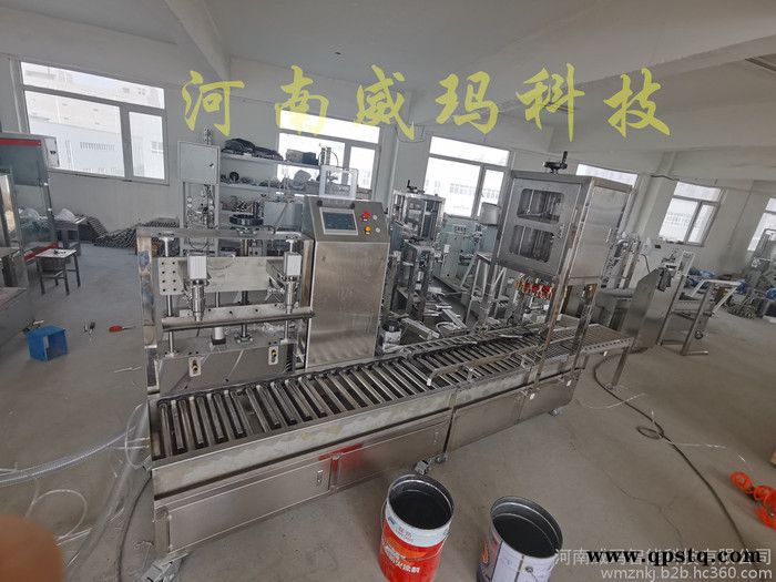 威玛供应 清洗剂定量灌装机-厂家直供  机油灌装机-维修  防水涂料定量灌装机-图片图6