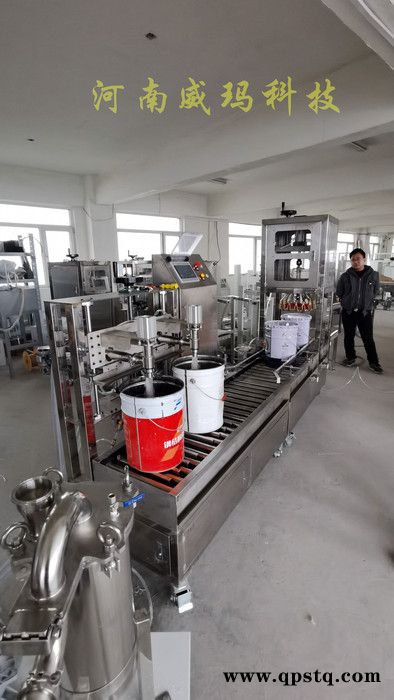 威玛供应 清洗剂定量灌装机-厂家直供  机油灌装机-维修  防水涂料定量灌装机-图片图8