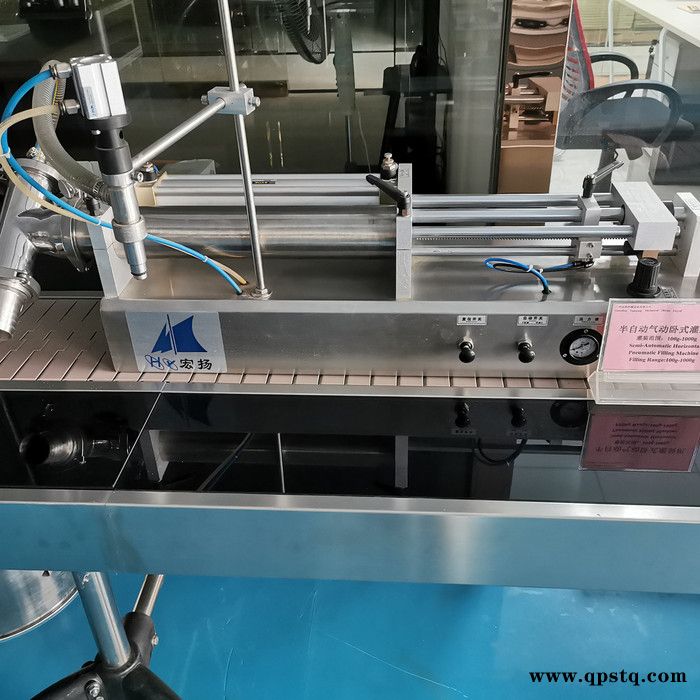 广州远杨 卧式液体罐装机 清洗剂酒精白醋自动定量分装机现货图7