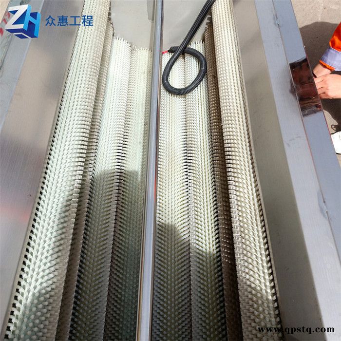 众惠800型洗猪头猪蹄洗羊蹄清洗机 土豆去皮机 蔬菜304不锈钢毛刷清洗剂图3