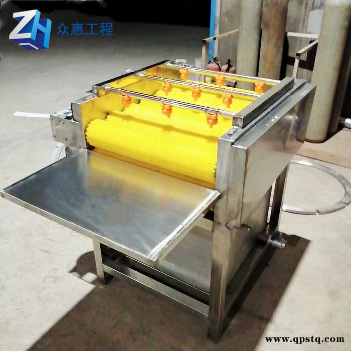 众惠800   三角甜粽肉粽粽叶清洗剂 大型箬叶胡叶专用棕叶清洗机   304不锈钢   可定制图3