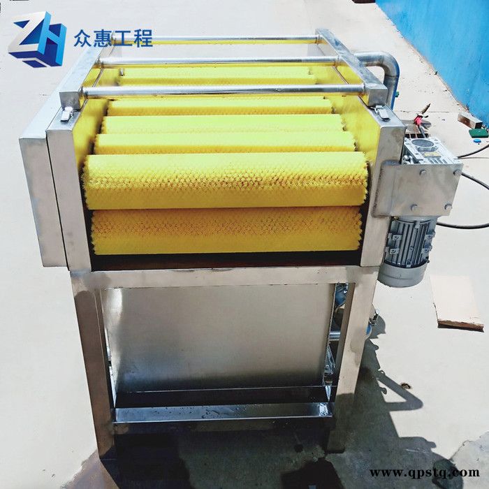 众惠800   三角甜粽肉粽粽叶清洗剂 大型箬叶胡叶专用棕叶清洗机   304不锈钢   可定制图4