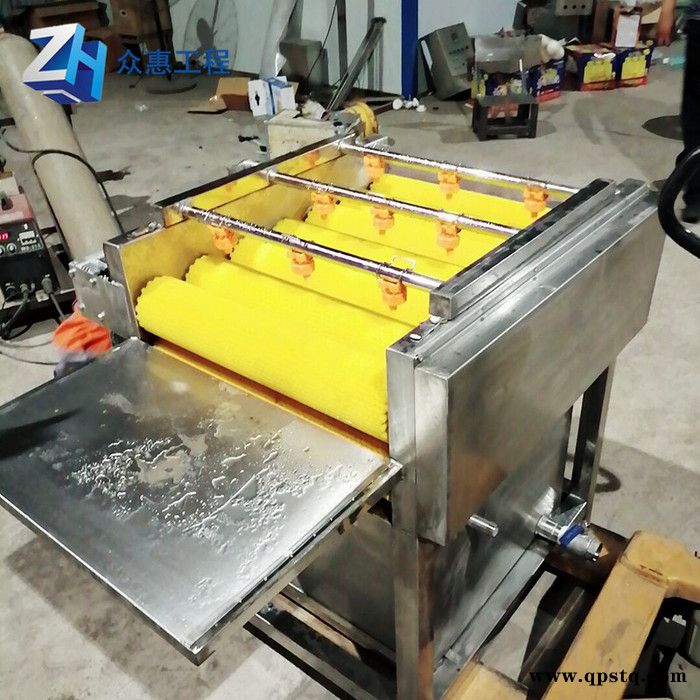 众惠800   三角甜粽肉粽粽叶清洗剂 大型箬叶胡叶专用棕叶清洗机   304不锈钢   可定制图2