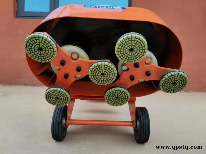 跃安330 电动打磨机 电动除锈剂 自吸尘一体机 双盘打磨机图3