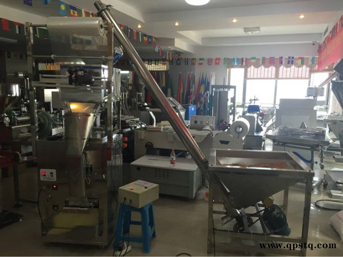 供应乙烯利催熟剂粉剂粉末包装机 0.6克 3克 水果清洗剂包装机 芒果催熟剂包装机批发郑州 螺旋上料粉末包装机图3