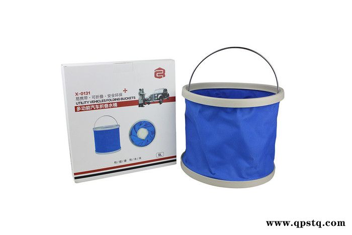 9L车载折叠水桶汽车用品洗车工具汽车户外野外用 其他户外用品图3
