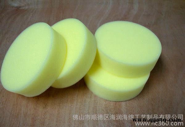 洗车工具不压边打蜡海绵高密度打蜡海绵圆形打蜡海绵厂家直供图3
