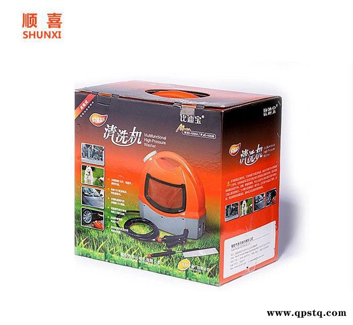 高压汽车清洗机 充电电动洗车工具 车载式洗车器 家用汽车洗车图3