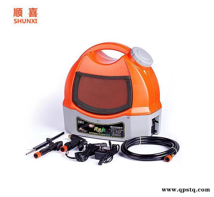 高压汽车清洗机 充电电动洗车工具 车载式洗车器 家用汽车洗车图2