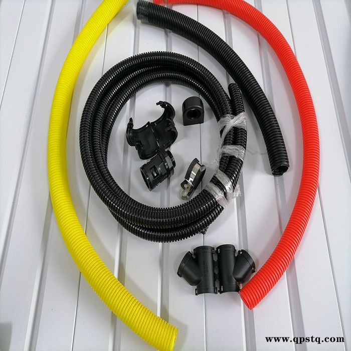 尼龙塑料波纹管PA阻燃穿线波纹管 PP汽车线束波纹管AD7-106图2