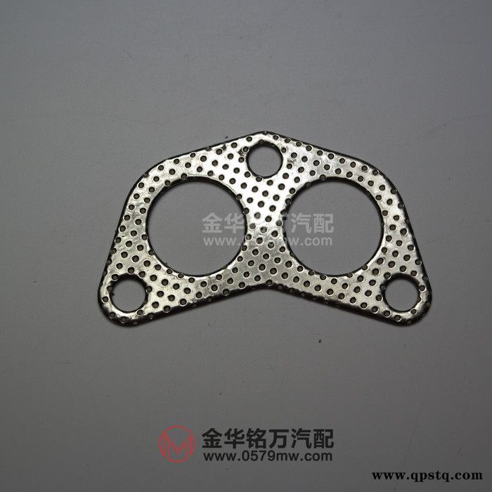 长安之星 五菱之光等JL465发动机排气支管垫排气歧管接口垫双孔垫图2