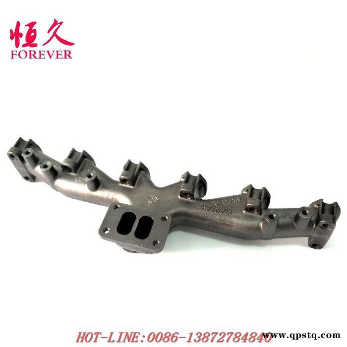 东风240军车配件EQ2082E6D发动机排气歧管3917761图2