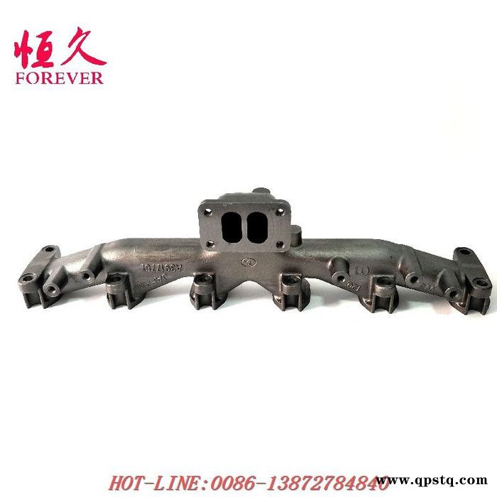东风240军车配件EQ2082E6D发动机排气歧管3917761图3