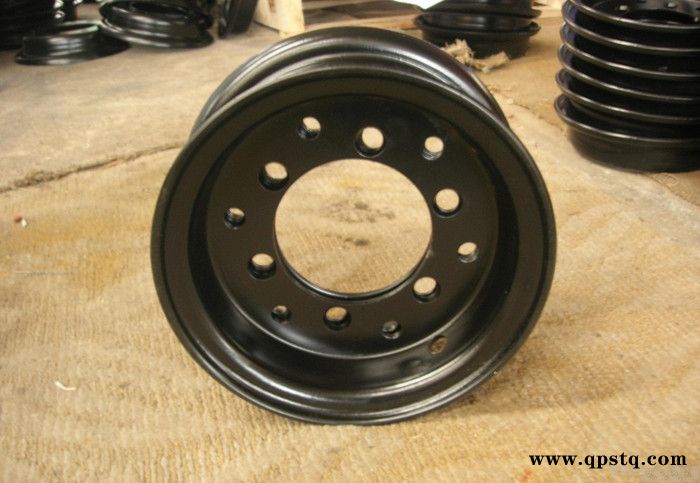 轮辋 8寸对开钢圈 3.0D-8 轮毂图2