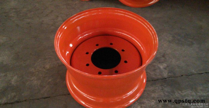 工厂生产滑移机轮辋 16.5x9.75 工程车钢圈图3