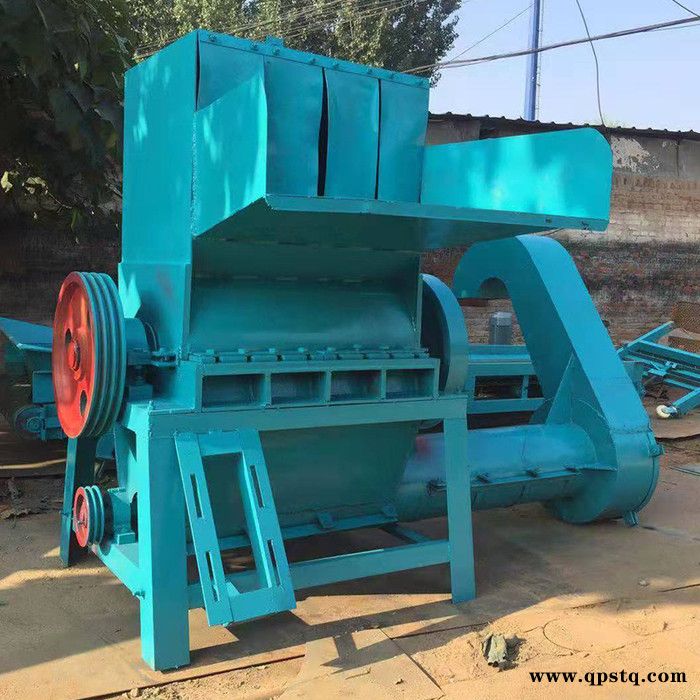 环保半透明PE吸管破碎机 汽车线束保护管粉碎机 软水管打碎机图6