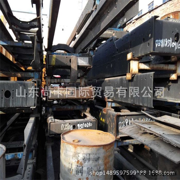 陕汽奥龙 牵引车车架大梁  厂家副梁 元宝梁 **价格图片图3