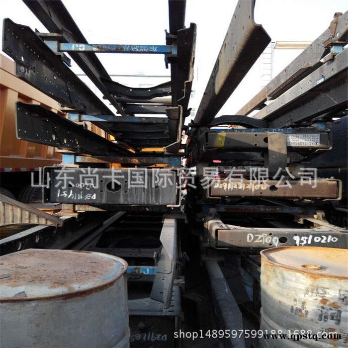 陕汽奥龙 牵引车车架大梁  厂家副梁 元宝梁 **价格图片图2