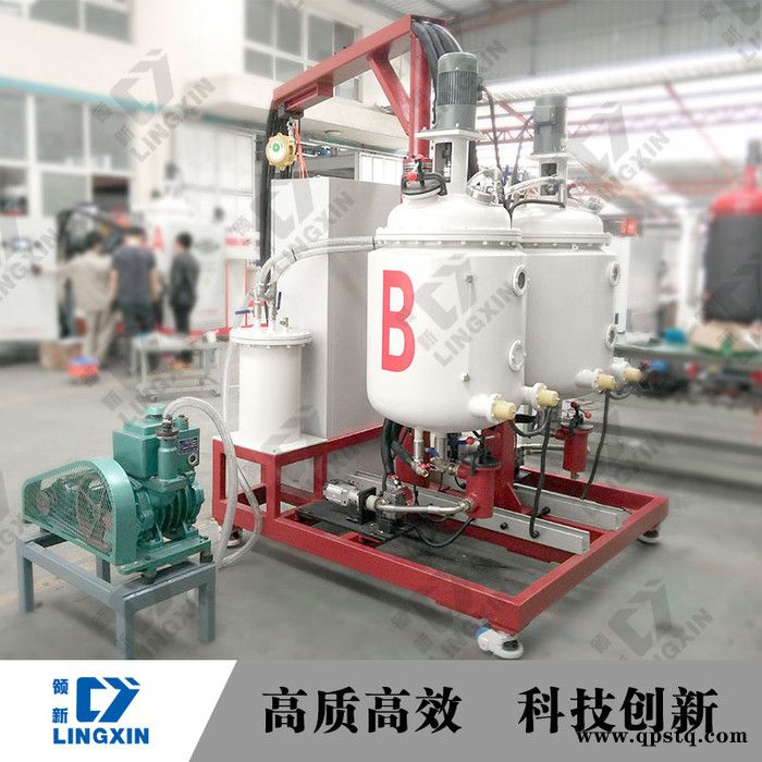 领新聚氨酯汽车线束填充弹性体浇注机，弹性体汽车线束填充图2