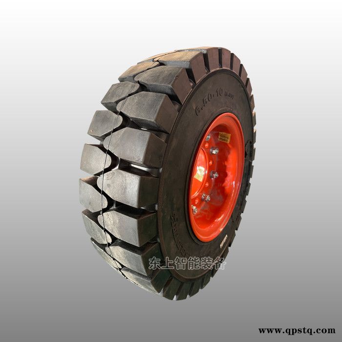 3吨叉车前轮实心轮胎289-15轮辋3.5龙工合力杭叉充气胎 3吨叉车前轮轮胎图2