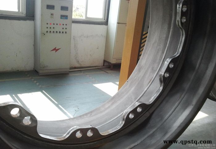 工厂钢圈生产 49寸 工程车轮轮毂 轮辋图3