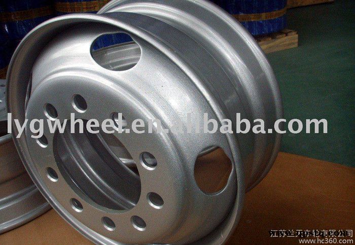 22.5寸 **轮毂 无内胎卡车 车轮轮辋图2