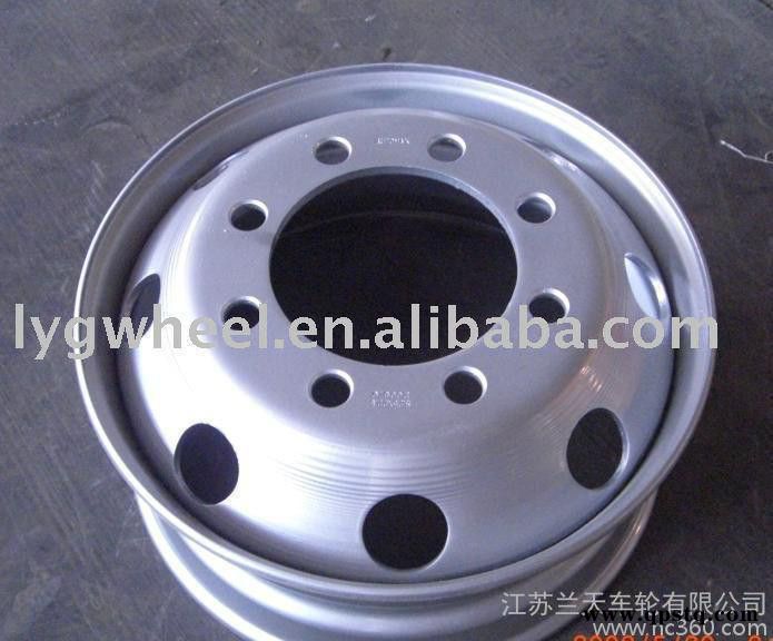 22.5寸 **轮毂 无内胎卡车 车轮轮辋图3