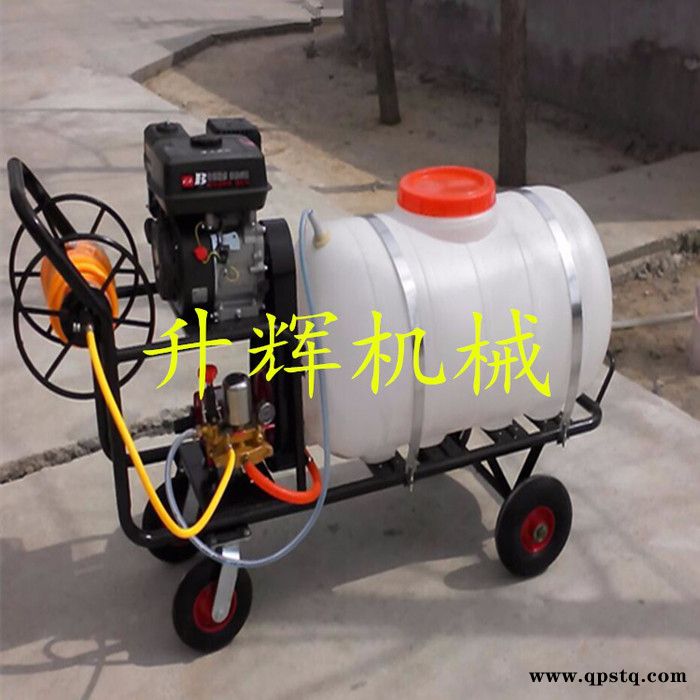 加厚材质桶打药机 大容量除草打药车 汽油泵高射程打药机图5