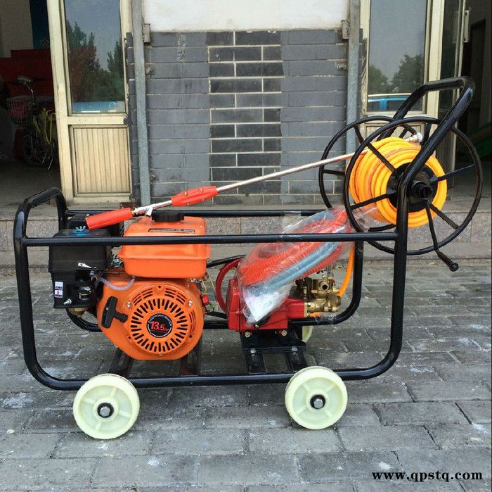 远程高效打药机扶沟县汽油泵打药车新型农药喷雾机图2