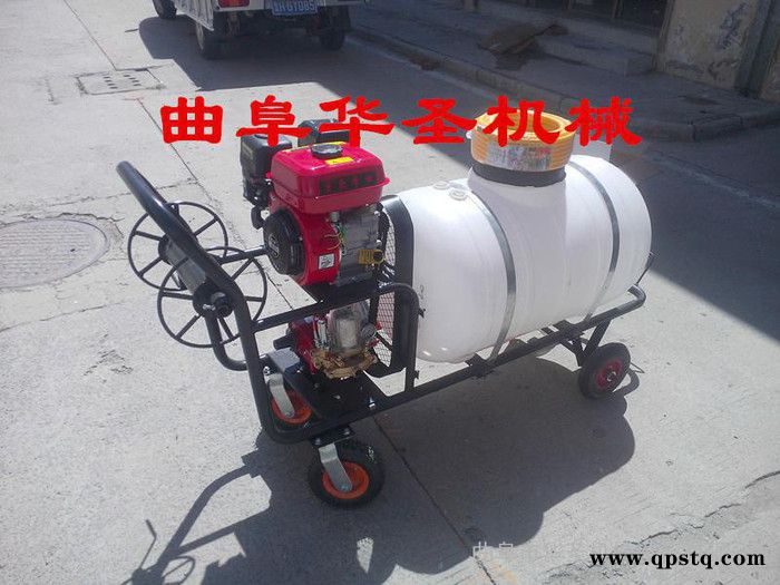 容量大汽油打药机 消毒杀虫打药机 汽油泵农田打药车图2