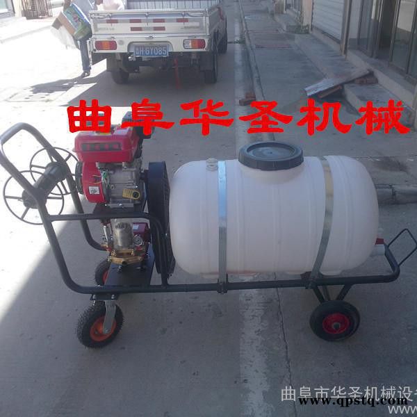 汽油泵农田打药车 小投资高收益打药机 耐用牢固汽油打药机图2