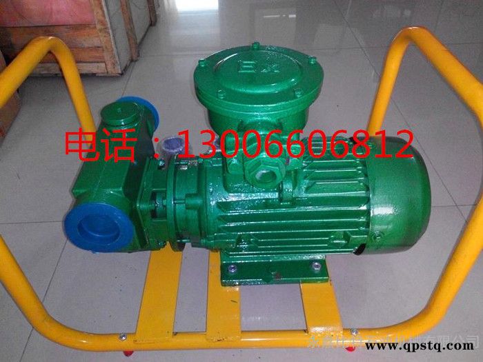 导油泵输油泵柴油泵防爆汽油泵380V抽油泵2寸200L三相叶片泵自吸泵