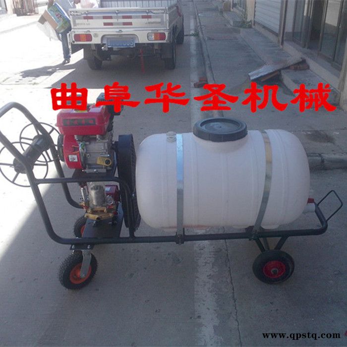果园除草打药机 高低压喷雾打药机 汽油泵农田打药车图2